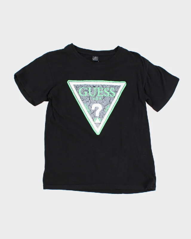 Guess USA Tee - S Silk Blend Satin Velvet