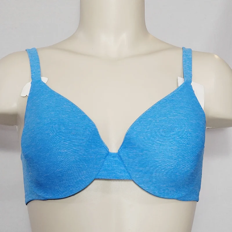 Hanes HU02 HP02 Ultimate T-Shirt Soft Underwire Bra 34C Blue NWT Polka Dot Checkered Tartan Hanes HU02 HP02 Ultimate T-Shirt Soft Underwire Bra 34C Blue NWT Polka Dot Checkered Tartan