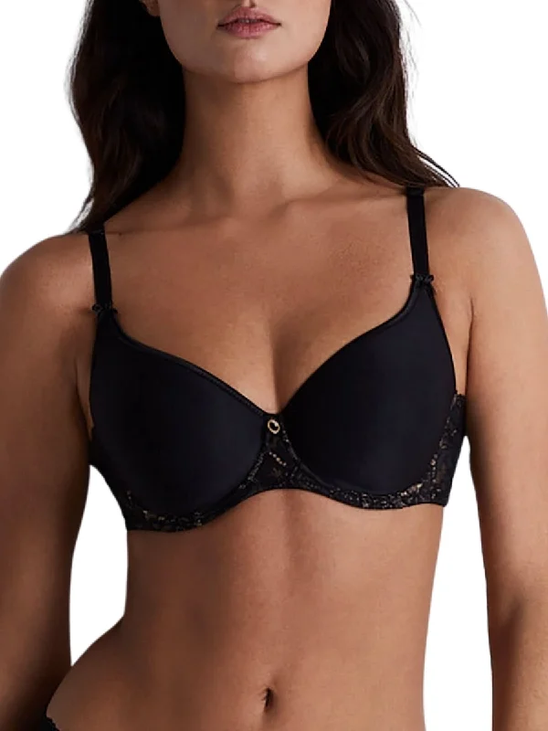 Rosessence Care Spacer T-Shirt Bra - Black Modern Contemporary Chic