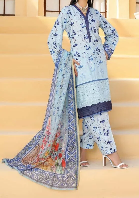 Bin Hameed Taniya Embroidered Viscose Dress