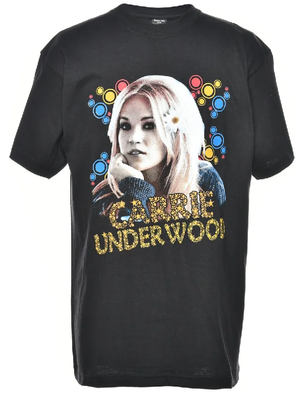 Carrie Underwood Printed T-shirt - L Fashionable Trendy Casual