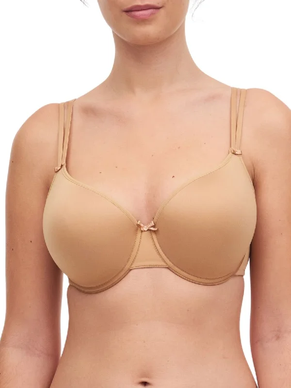 Basic Invisible T-Shirt Bra - Toffee Chenille Blend Fleece Blend Nylon Blend