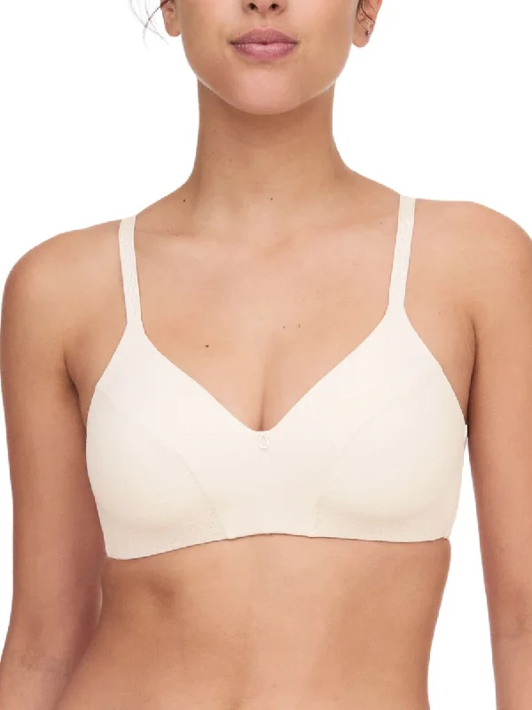 Easy Feel Cloudia Wirefree T-Shirt Bra - Pearl Chenille Blend Fleece Blend Nylon Blend