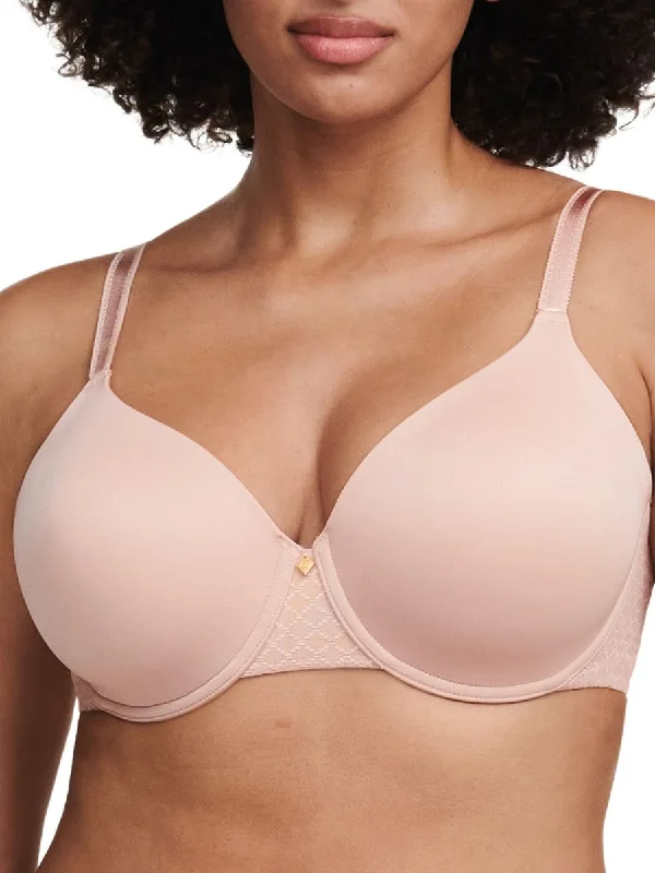 Norah Chic Covering T-Shirt Bra - Dusky Pink Front Pockets Side Pockets Patch Pockets