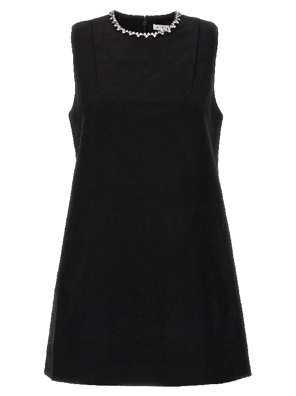 Crystal Heart Back Dress