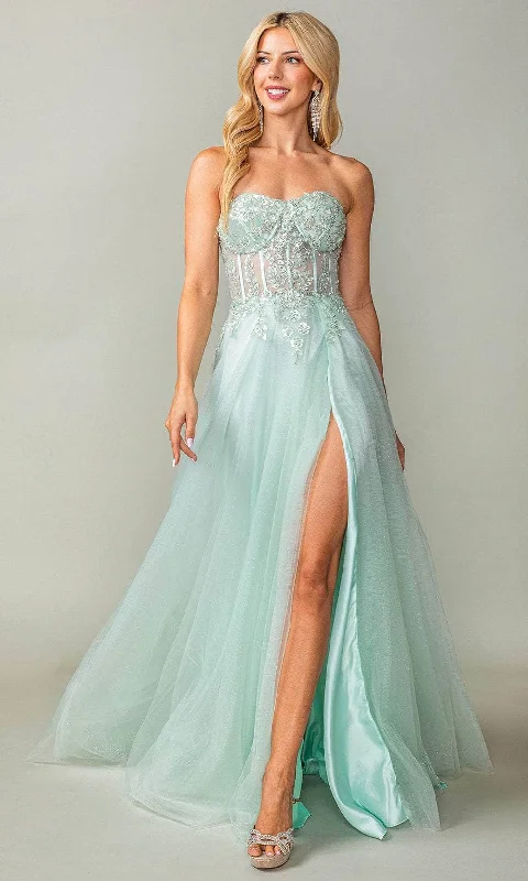 Dancing Queen 4406 - Embellished Sweetheart Gown