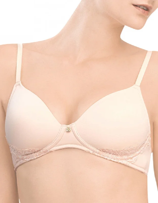 Natori Dream Touch Wirefree T-Shirt Bra 737082 Terry Blend Velvet Blend Canvas Blend