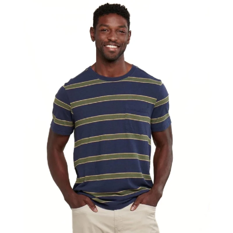 True Navy Wide Stripe (597)