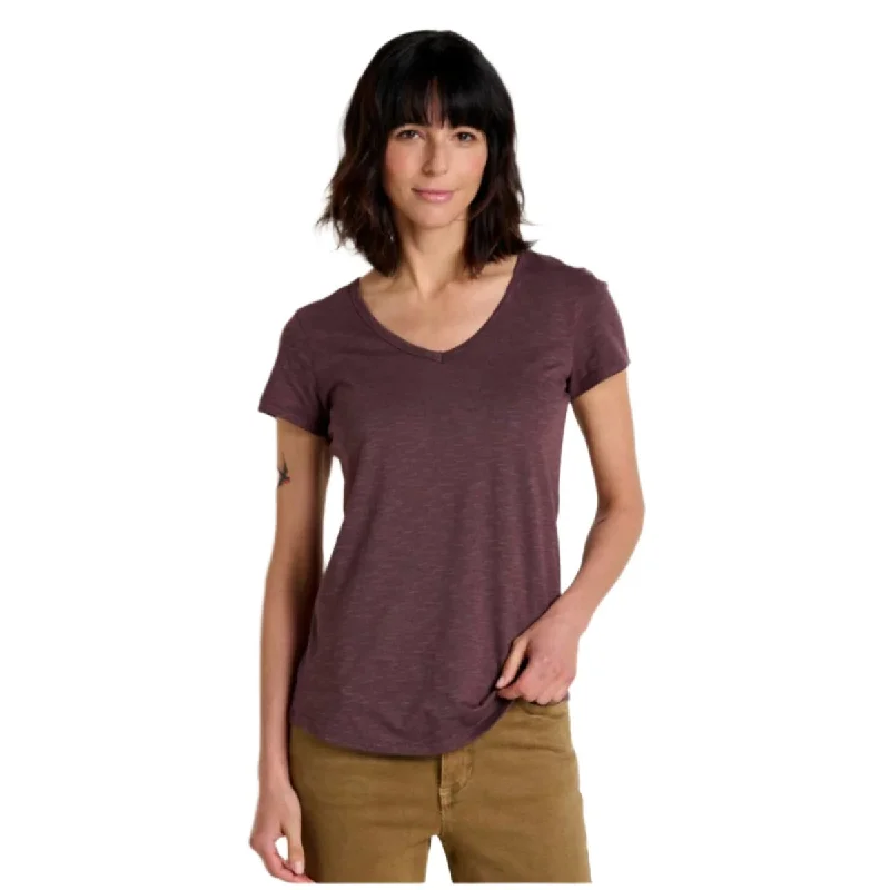 Marley II Short Sleeve Tee Wool Fabric Cashmere Fabric Tweed Fabric