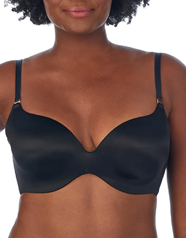 Le Mystere Satin & Mesh T-Shirt Bra 9916 Mesh Canvas Denim