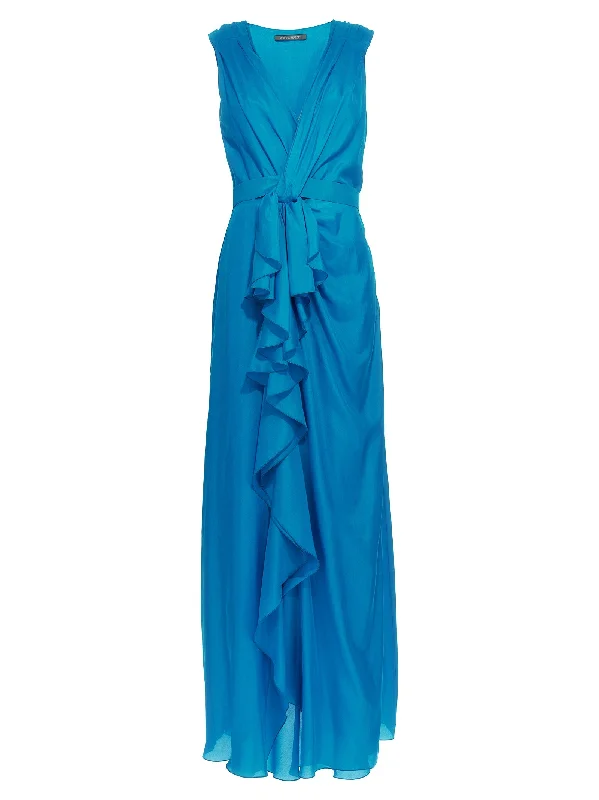 Long Ruffles Dress