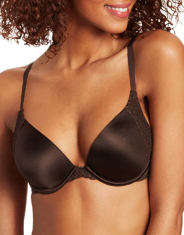 Maidenform Natural Boost Demi Love the Lift T-Shirt Bra 09428 Terry Blend Velvet Blend Canvas Blend