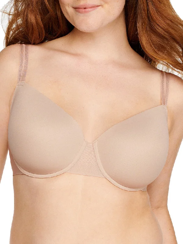 The Monday T-Shirt Bra - Light Beige Satin Blend Silk Blend Wool Blend