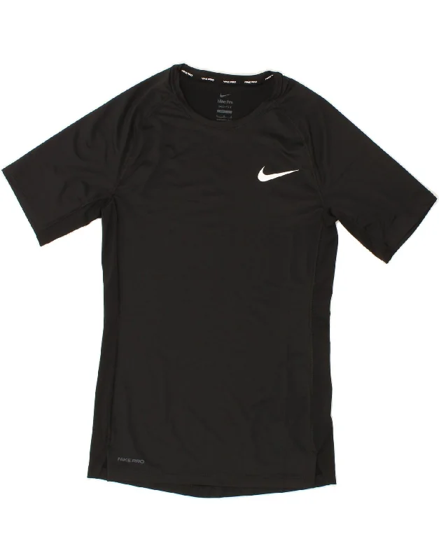NIKE Womens Dri Fit T-Shirt Top UK 14 Large Black Polyester Real Fur Shearling Chenille NIKE Womens Dri Fit T-Shirt Top UK 14 Large Black Polyester Real Fur Shearling Chenille