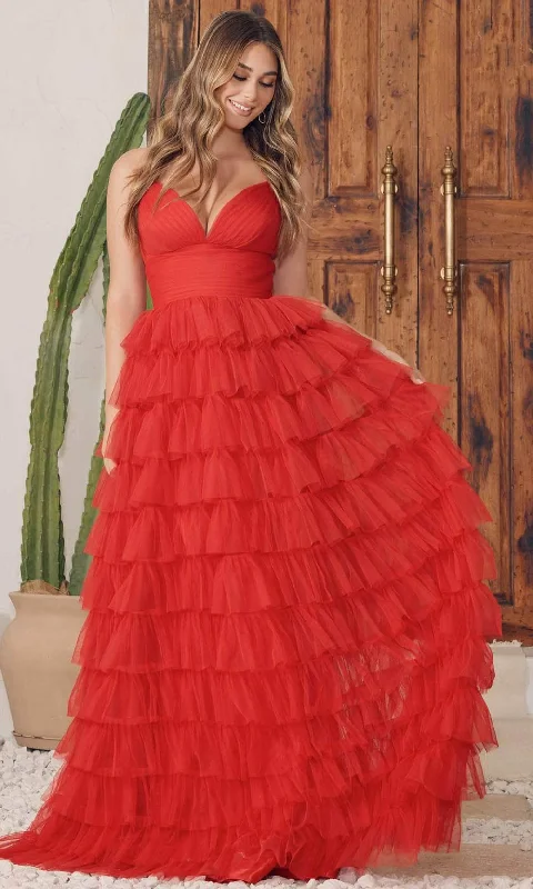 Nox Anabel R1240 - Ruffled Gown