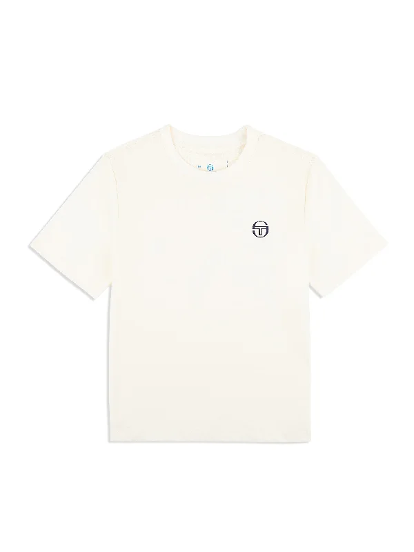 Ostia T-Shirt- Gardenia Front Pockets Side Pockets Patch Pockets