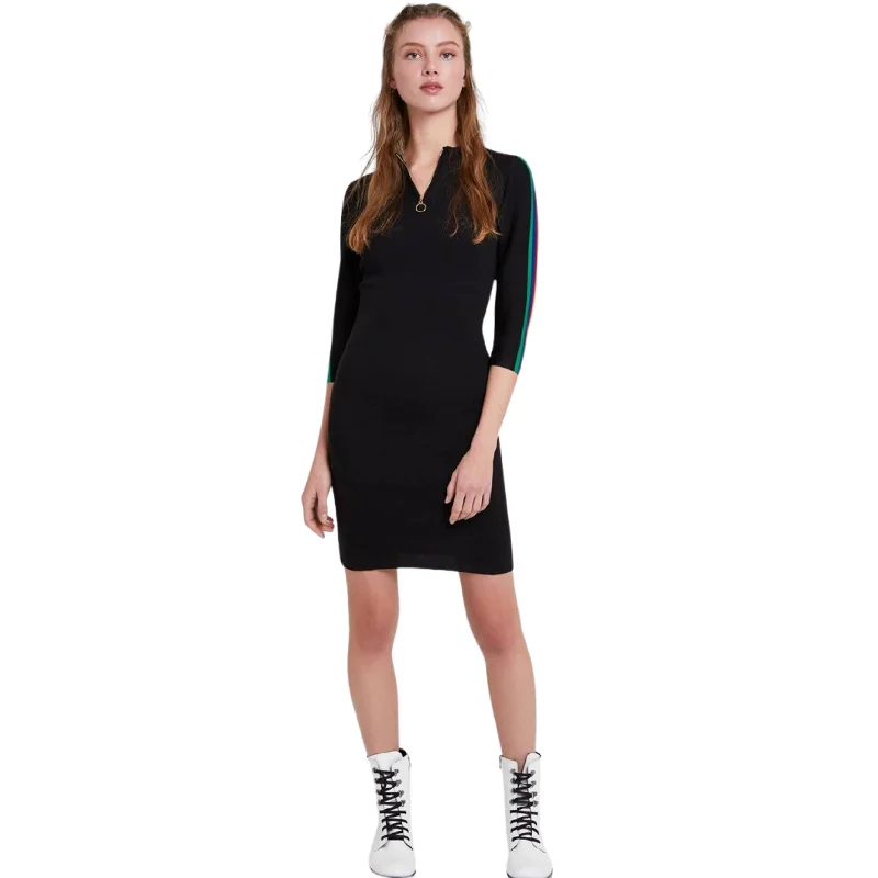 OXXO - Sleeve Stripe Detail Dress
