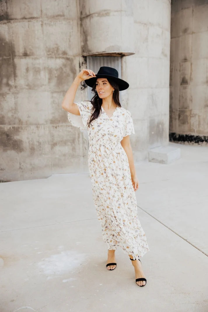 The Eden Dress in Vanilla Mist