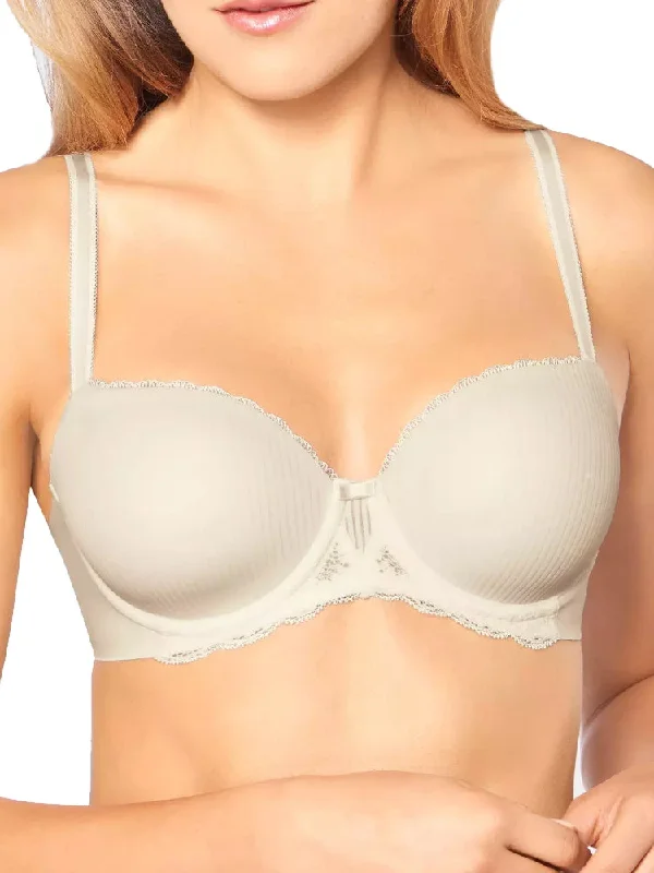 Modern Feeling T-Shirt Bra - Vanille Elasticated Padded Insulated