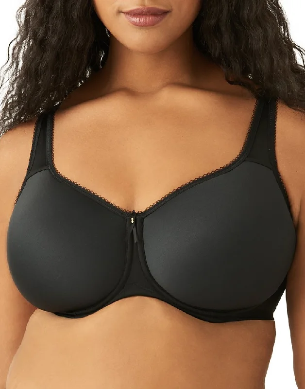 Wacoal Basic Beauty Contour Spacer Underwire T-Shirt Bra - 853192 Chenille Blend Fleece Blend Nylon Blend