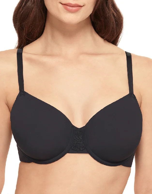 Wacoal Lace Impression Contour T-Shirt Bra 853357 Graphic Embroidered Appliqued