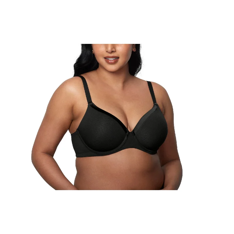 WonderBra Women's Satin T-Shirt Bra Hooded Caped Shawl Collar