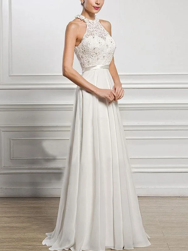 Classical White Lace Sleeveless Maxi Dress Evening Dress Elegant Sleeveless Maxi Dress