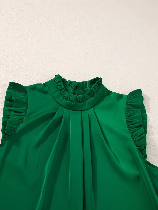 Date Night Green Blouse Everyday Stylish Blouse