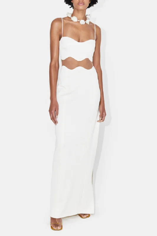 Jennifer Black Bandage Slip Maxi Dress Trendy Maxi Dress with Lace