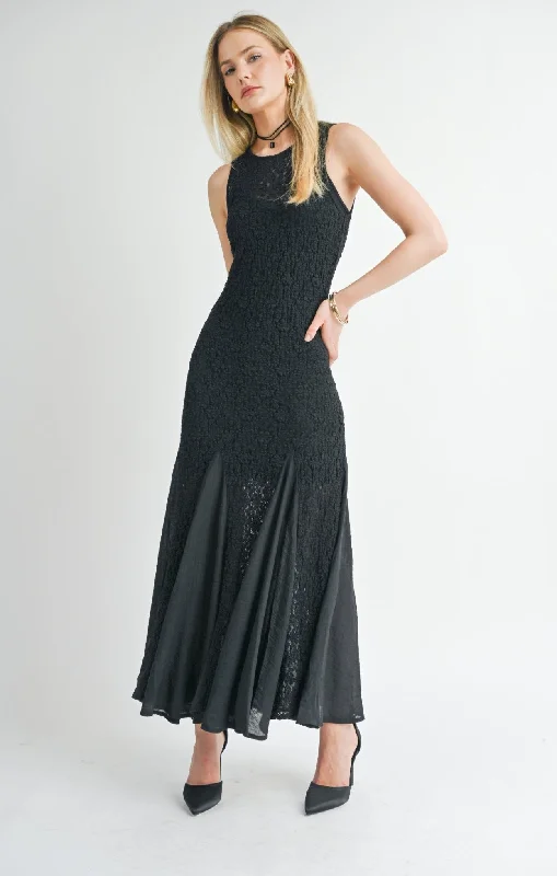 Journey Lace Maxi Dress Elegant Tiered Maxi Dress