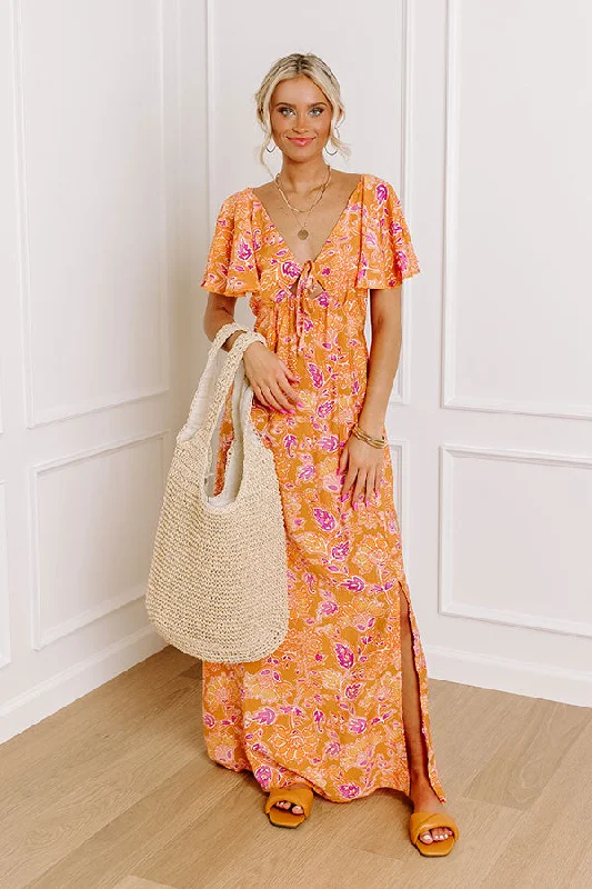 Joyful Journeys Maxi Dress Trendy Printed Maxi Dress