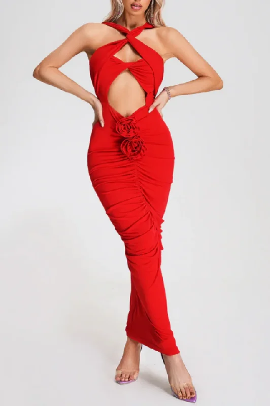 Kelly Maxi Dress Elegant Lace Maxi Dress