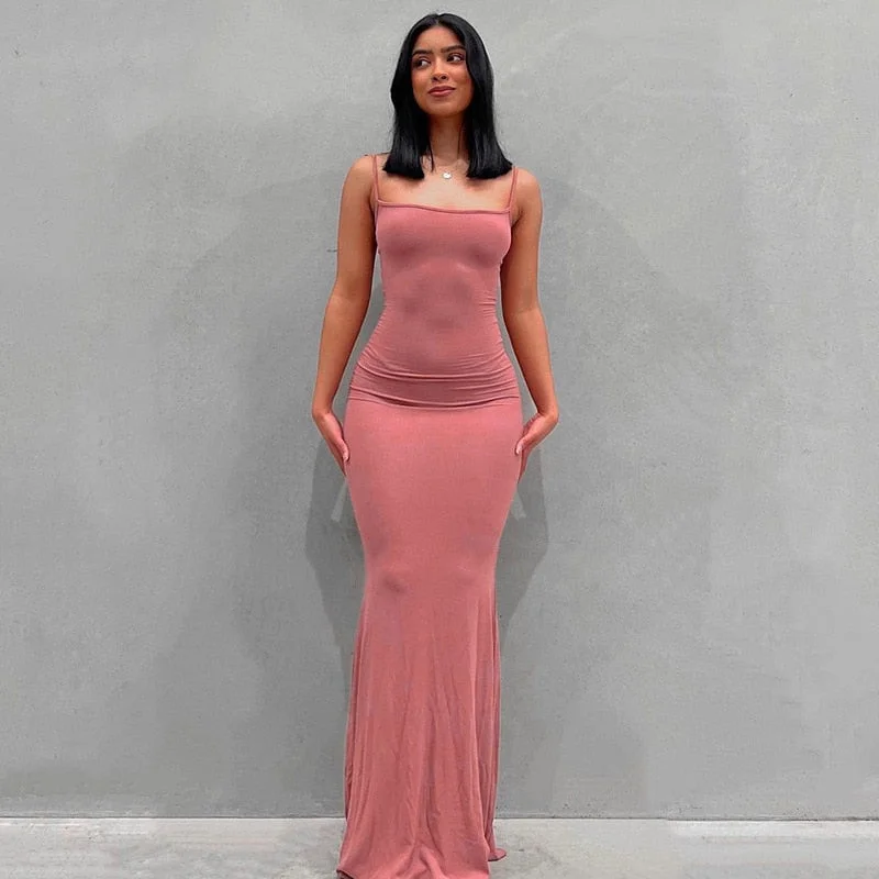 sleeveless pink