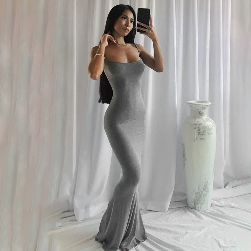 sleeveless gray