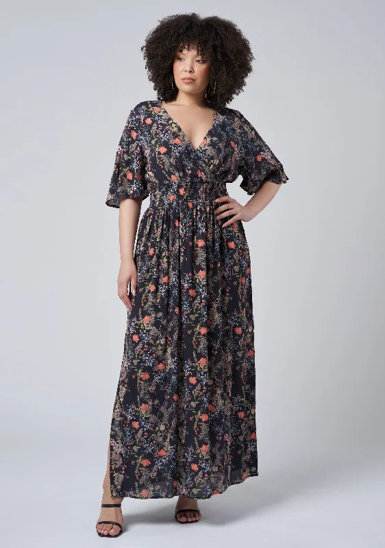 Take it Back Maxi Dress Fashionable High-Waist Maxi Dress
