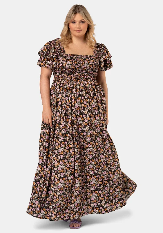 Valerie Maxi Dress Fashionable Printed Maxi Dress