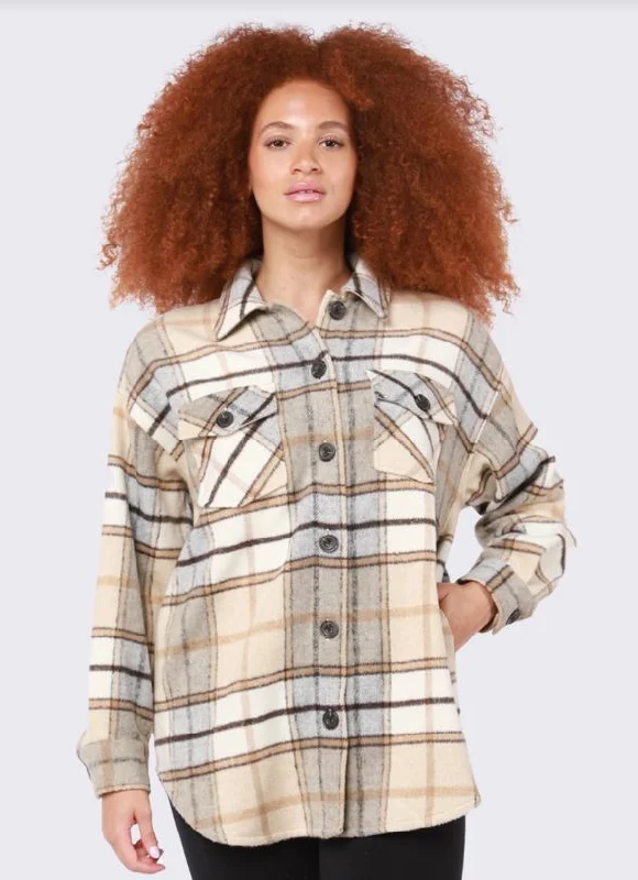 CARAMEL PLAID