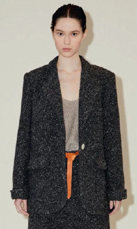Alysi Speckled  Wool AN Jacket Rayon Jacket Velvet Jacket Corduroy Jacket