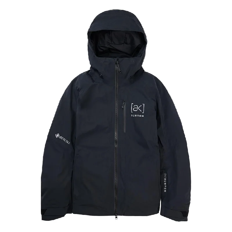 Burton 2025 Womens AK Upshift Gore-Tex Jacket - True Black Cotton Jacket Linen Jacket Terry Jacket