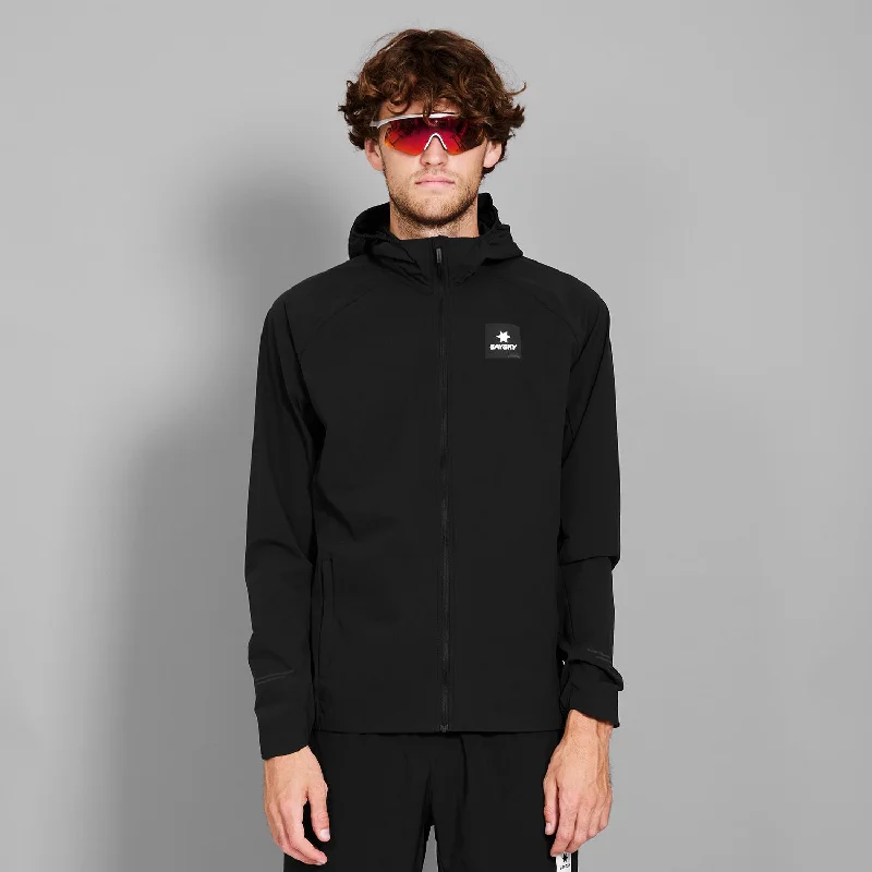 Clean Pace Flex Hooded Jacket Nylon Jacket Polyester Jacket Spandex Jacket