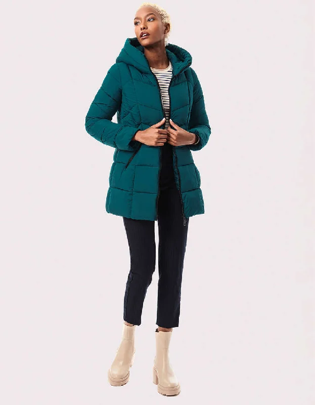 Fab Funnel Quilted Puffer Jacket Satin Jacket Silk Jacket Chiffon Jacket