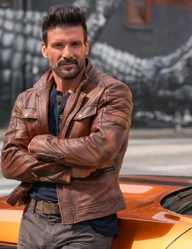 Frank Grillo Boss Level Leather Jacket | Men Celebrity Jacket | Celebrity Leather Jacket Tailored Jacket Straight Jacket A-Line Jacket Frank Grillo Boss Level Leather Jacket | Men Celebrity Jacket | Celebrity Leather Jacket Tailored Jacket Straight Jacket A-Line Jacket