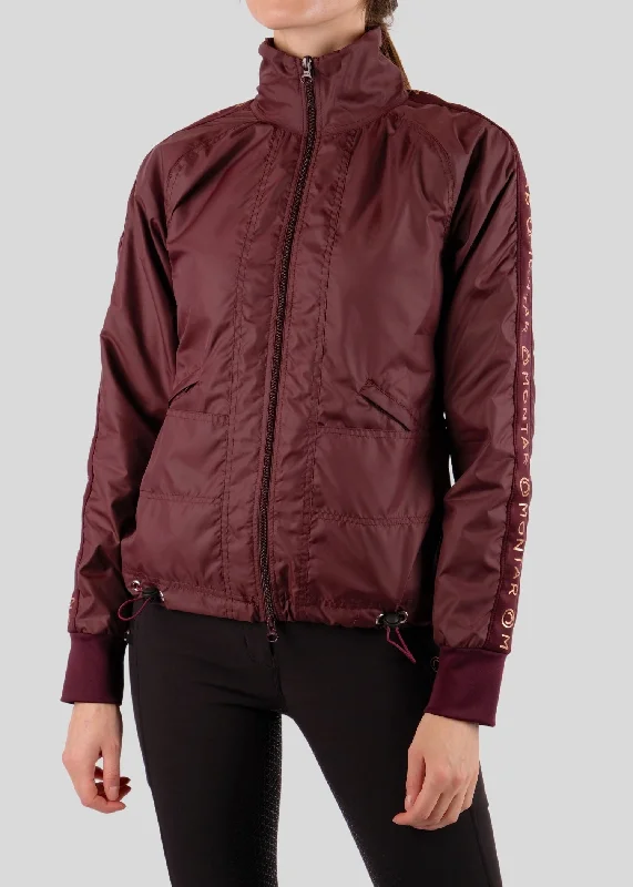 Frida Jacket - Plum Welt Pockets Slit Pockets Flap Pockets