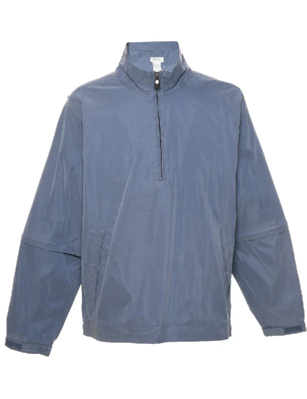 Izod Nylon Jacket - L Oversized Jacket Tailored Jacket Straight Jacket