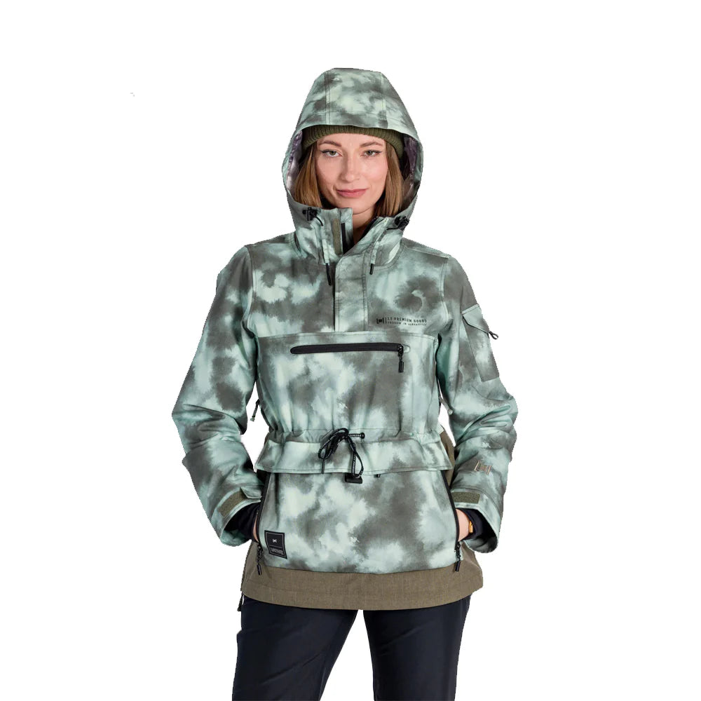 L1 PROWLER JACKET WARM TIE DYE/PLATOON Zippered Front Buttoned Front Snap Front