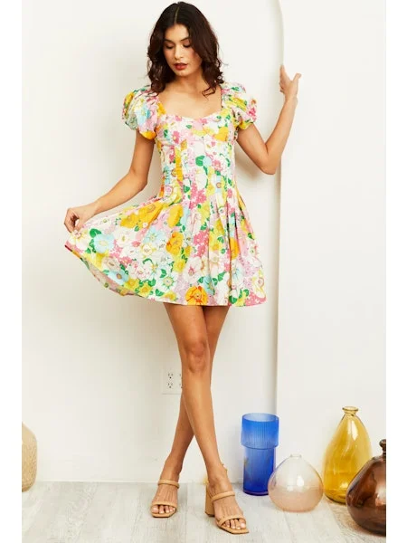 RAMIRA MINI DRESS Elegant Tulle Mini Dress