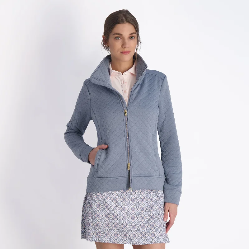 RAMSEY QUILTED JACKET Print Jacket Jacquard Jacket Embroidered Jacket