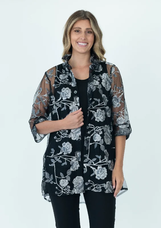 Maglia Evening Jacket Denim Fabric Leather Fabric Suede Fabric