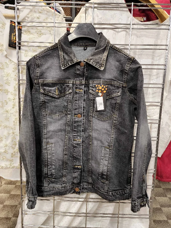 Women Denim Jacket Belted Jacket Elasticated Jacket Padded Jacket