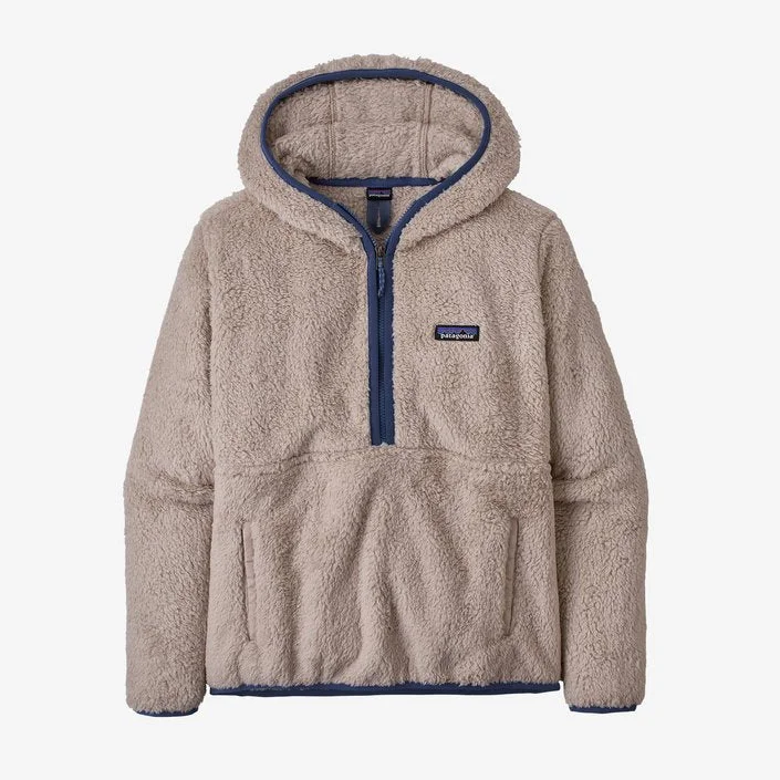 Patagonia Los Gatos Hooded P/O Jacket-Shroom Taupe Insulated Jacket Fitted Jacket Loose Jacket